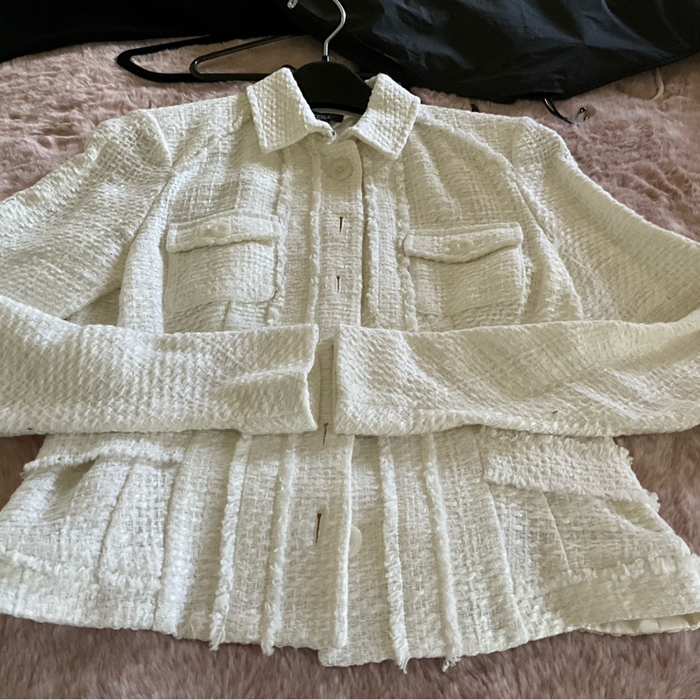 Etcetera Winter White Suit NEW